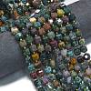 Natural Bloodstone Beads Strands G-K389-A56-01-2