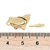 Brass Box Clasps KK-P291-41G-3