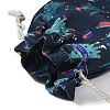 Christmas Theme Cloth Printed Storage Bags ABAG-F010-02B-05-3