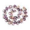 Natural Baroque Keshi Pearl Beads Strands PEAR-N020-P23-01A-3