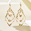 Brass Hoop Earrings NP1035-2-1