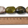 Natural Yellow Turquoise(Jasper) Beads Strands GG-CBA56E5-04-5