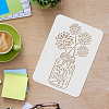 Large Plastic Reusable Drawing Painting Stencils Templates DIY-WH0202-049-3