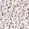 500Pcs Plating Acrylic Beads PACR-TADJ0001-01I-2