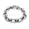 Men's Alloy Chain Bracelets BJEW-N015-001-1