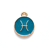 Alloy Enamel Pendants LS-X-ENAM-S124-01B-05H-2