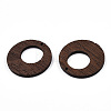 Natural Wenge Wood Pendants WOOD-T023-52A-01-3