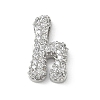 Brass Micro Pave Cubic Zirconia Pendants KK-A300-02P-H-1
