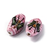 Oval Handmade Lampwork Beads  LAMP-G137-D07-2