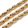 304 Stainless Steel Rope Chains CHS-K024-17G-1