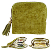 Velvet Jewelry Storage Zipper Bags with Tassel ABAG-PA0001-01A-1