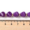 Natural Quartz Dyed Beads Strands G-U023-A02-13-5
