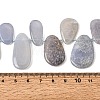 Natural Blue Chalcedony Beads Strands G-NH0075-A01-01-4