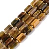 Natural Tiger Quartz Beads Strands G-Q608-25-2