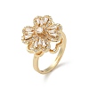 Clover Rotatable Open Cuff Rings for Women LS-RJEW-R007-02G-4