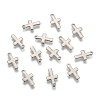 Stainless Steel Tiny Cross Charms STAS-Q168-07-1