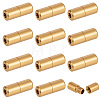 12Pcs Stainless Steel Screw Clasps STAS-BC0004-25B-1