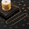 DIY Paperclip Chain Necklace Making Kit DIY-YW0005-34-3