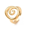 304 Stainless Steel Cuff Open Rings for Women SA-CBA7325-03G-2