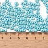 Baking Paint Luster Glass Seed Beads SEED-B001-04A-03-4