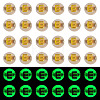 50G Luminous Transparent Acrylic Beads OACR-TAD0001-01E-1