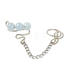 Natural Quartz Cuff Rings RJEW-JR01072-01-3