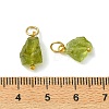 Raw Rough Natural Peridot Pendant Pendants PALLOY-JF05641-3