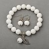 Natural & Synthetic Gemstone Jewelry Sets SJEW-JS00696-2
