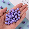 Opaque Acrylic Beads MACR-S370-C10mm-A32-5