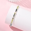 Natural Apatite & Peridot & & Moss Agate & Sunstone & Rose Quartz & Non-magnetic Synthetic Hematite Beaded Bracelets for Women BJEW-JB14094-03-2