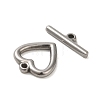 Non-Tarnish 304 Stainless Steel Toggle Clasps STAS-Q324-04P-2