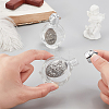 12Pcs Glass Empty Holy Water Bottles for Religious AJEW-GA0008-90B-AS-3