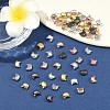60Pcs 6 Colors Electroplate Glass Beads Strands EGLA-YW0005-70-5