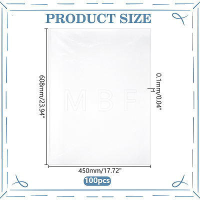 PE OPP Cellophane Packaging Bags ABAG-WH0068-006D-1