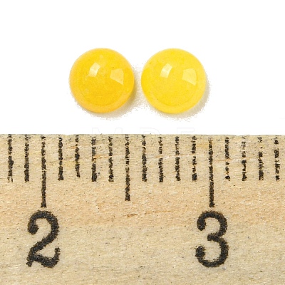 Natural White Jade Dyed Cabochons G-H309-03-27-1