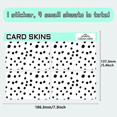 PVC Plastic Waterproof Card Stickers DIY-WH0432-118-1