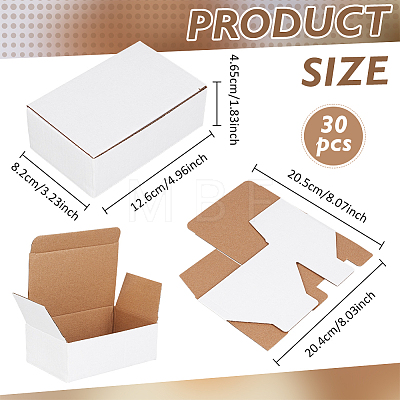 30Pcs Corrugated Cardboard Mailer Boxes CON-BC0008-19-1