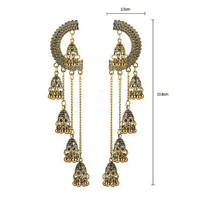 Alloy Stud Earrings FS-WG6639D-04-1