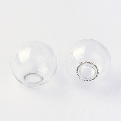 Round Mechanized One Hole Blown Glass Globe Ball Bottles X-BLOW-R001-16mm-1