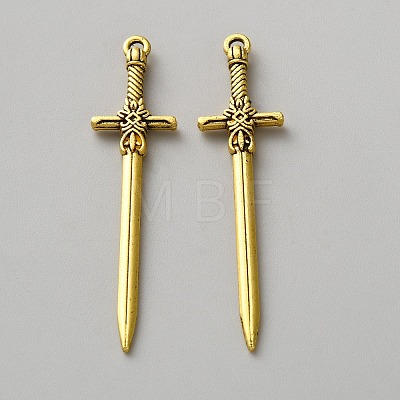 Tibetan Style Alloy Pendants FIND-WH0173-139AG-1