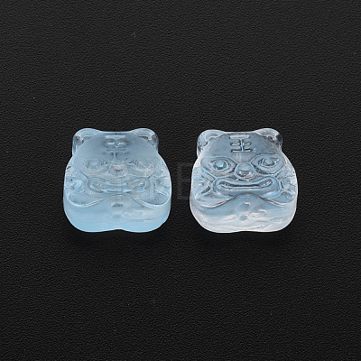 Transparent Glass Beads GLAA-T022-22-D02-1