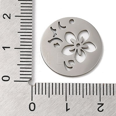 201 Stainless Steel Pendants STAS-E206-02P-04-1