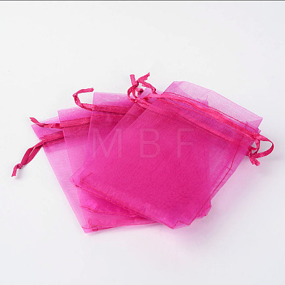 Organza Gift Bags with Drawstring OP-R016-9x12cm-07-1