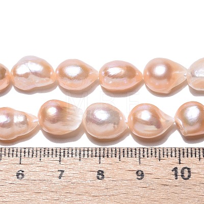 Natural Cultured Freshwater Pearl Beads Strands PEAR-N014-08D-01-1