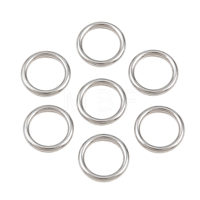 304 Stainless Steel Closed Jump Rings STAS-G393-06P-15-1