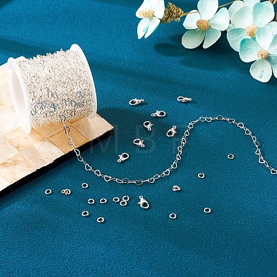 DIY Chain Bracelet Necklace Making Kit DIY-TA0003-74-1