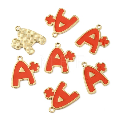 Study Theme Alloy Enamel Pendants ENAM-CJC0006-55B-1