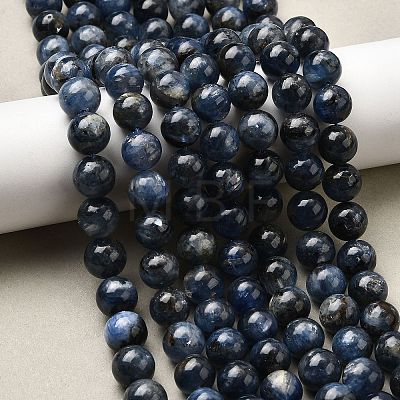 Natural Kyanite/Cyanite/Disthene Beads Strands G-G272-A01-10mm-1