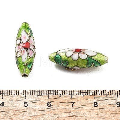 Handmade Cloisonne Beads CLB-Q002-07B-1