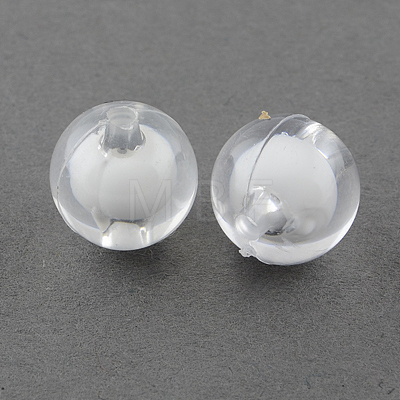 Transparent Acrylic Beads TACR-S092-8mm-01-1